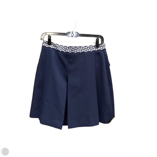 Skirt Designer By Tory Burch In Navy, Size: 4
