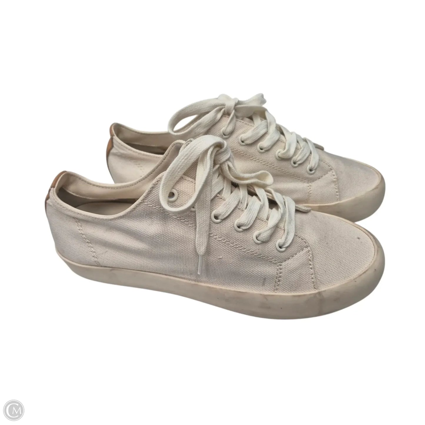 Shoes Sneakers By Vince Camuto In Cream, Size: 9