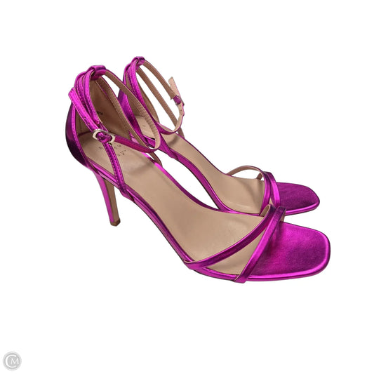 Sandals Heels Stiletto By A New Day In Pink, Size: 10