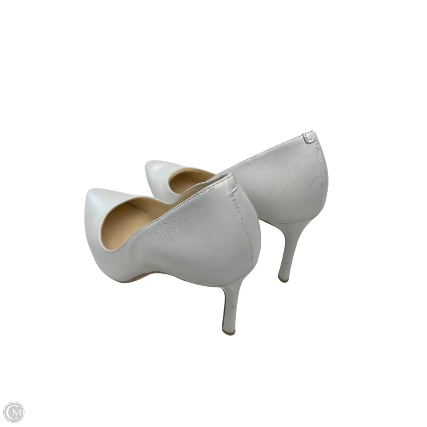 Shoes Heels Stiletto By Nine West In White, Size: 5