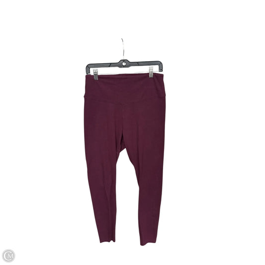 Athletic Leggings By Pink In Purple, Size: L