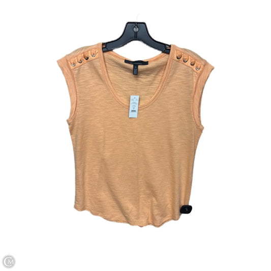 Top Sleeveless By White House Black Market In Orange, Size: S