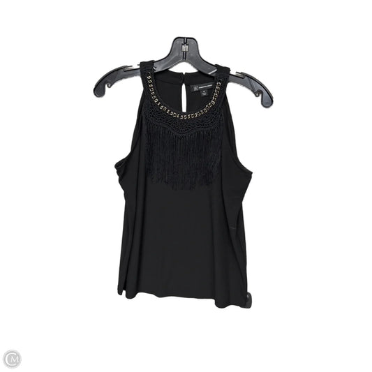 Top Sleeveless By Inc In Black, Size: M
