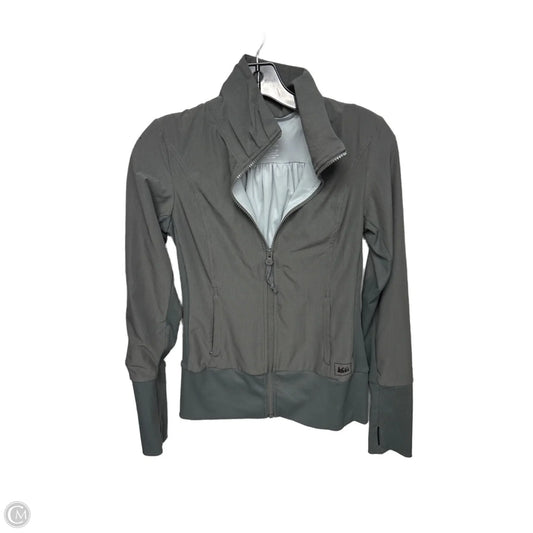 Athletic Jacket By Rei In Grey, Size: Xs