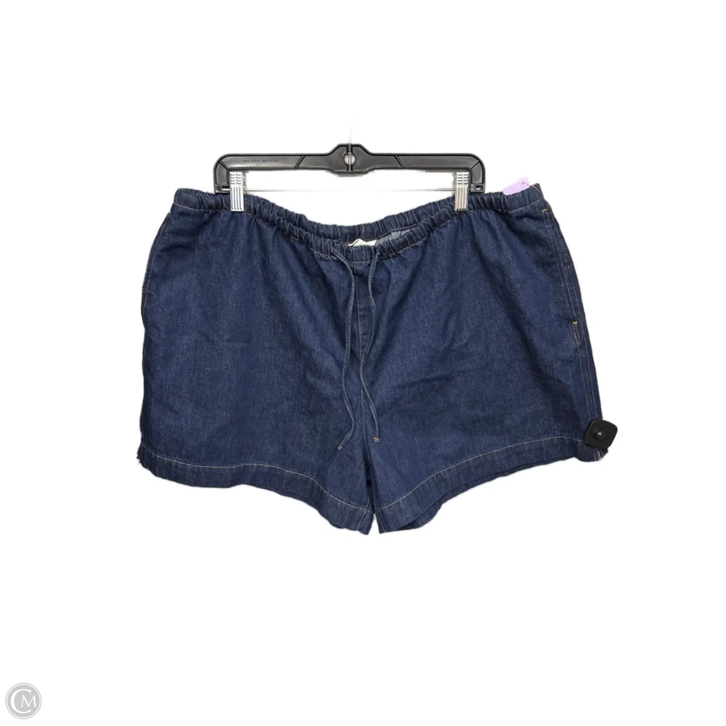 Shorts By H&m In Blue Denim, Size: Xl