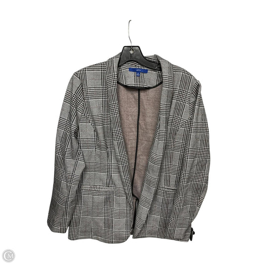 Blazer By Apt 9 In Grey, Size: M