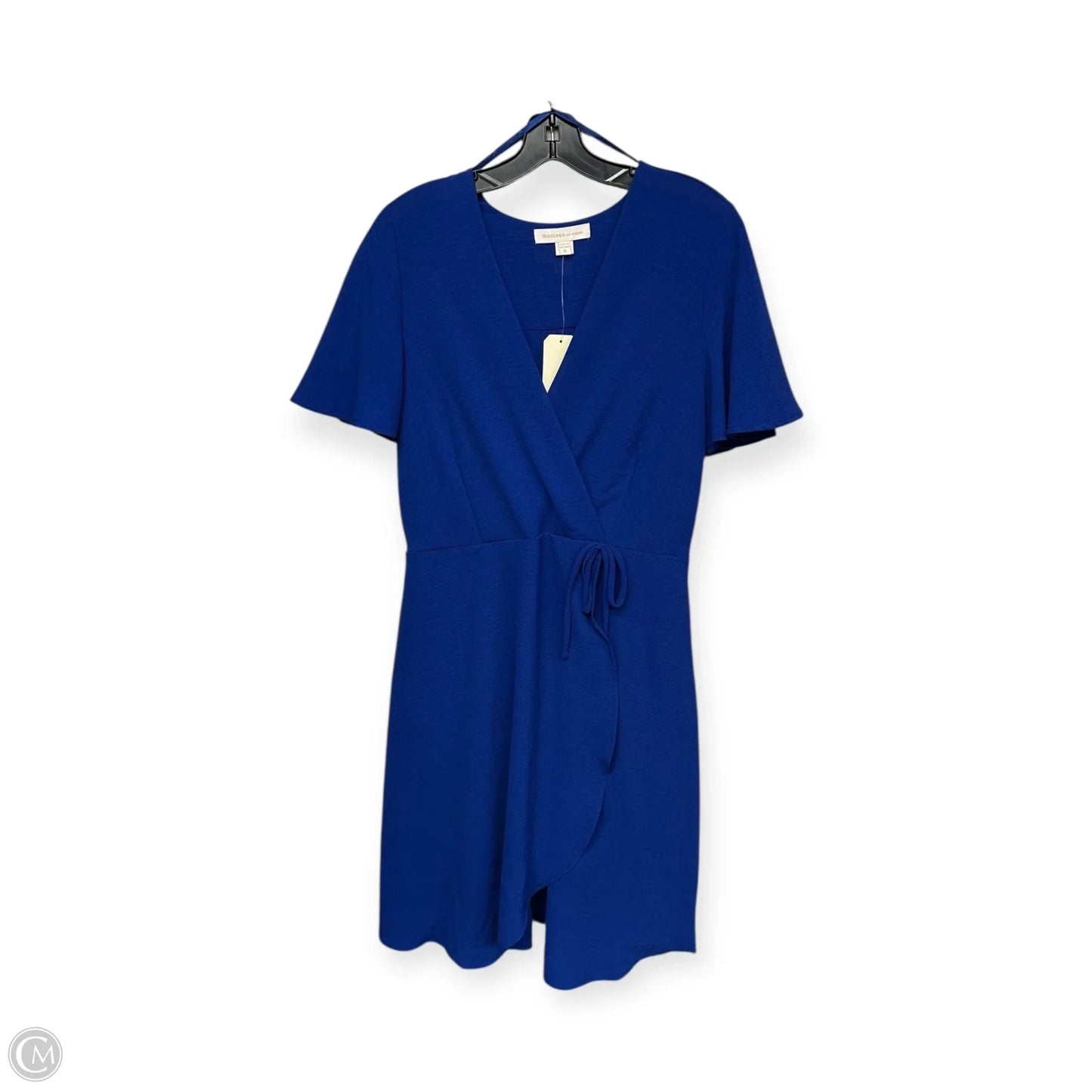 Dress Casual Midi By Monteau In Blue, Size: Xl