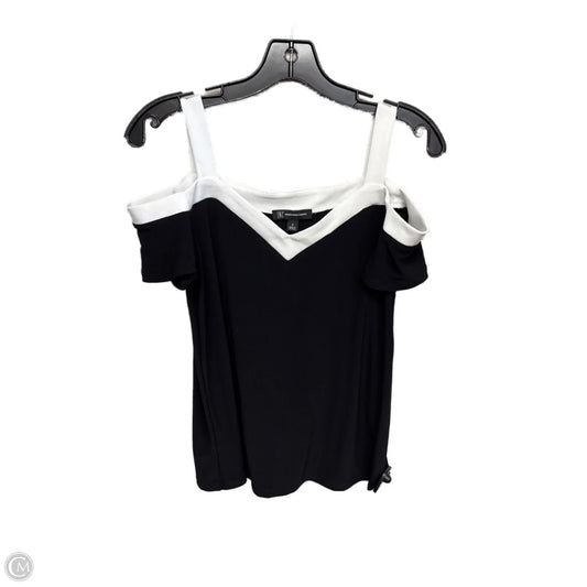 Top Short Sleeve By Inc In Black, Size: S