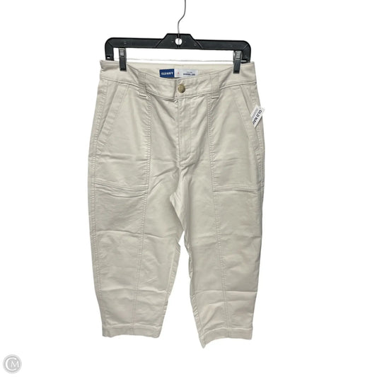 Pants Wide Leg By Old Navy In Cream, Size: 8