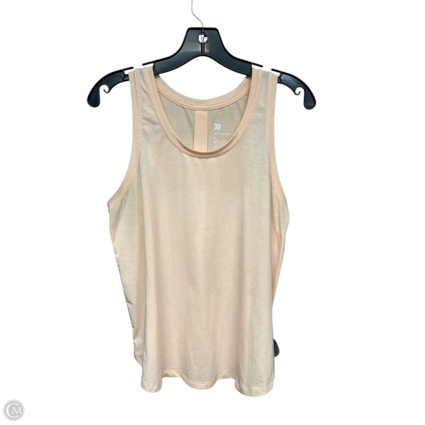 Athletic Tank Top By All In Motion In Peach, Size: M