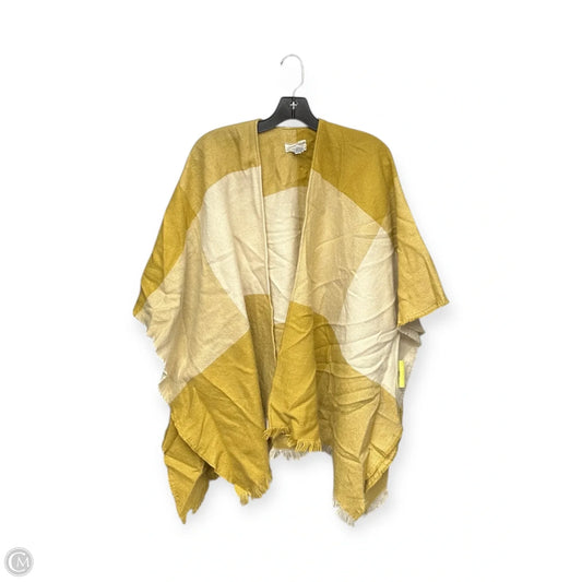 Shawl By Universal Thread In Yellow, Size: Osfm