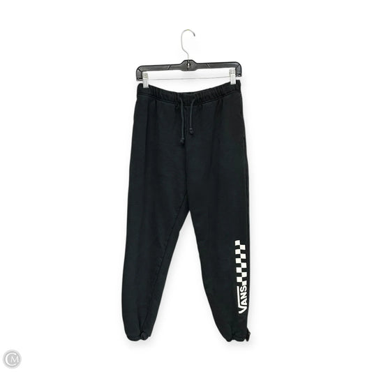 Athletic Pants By Vans In Black, Size: M