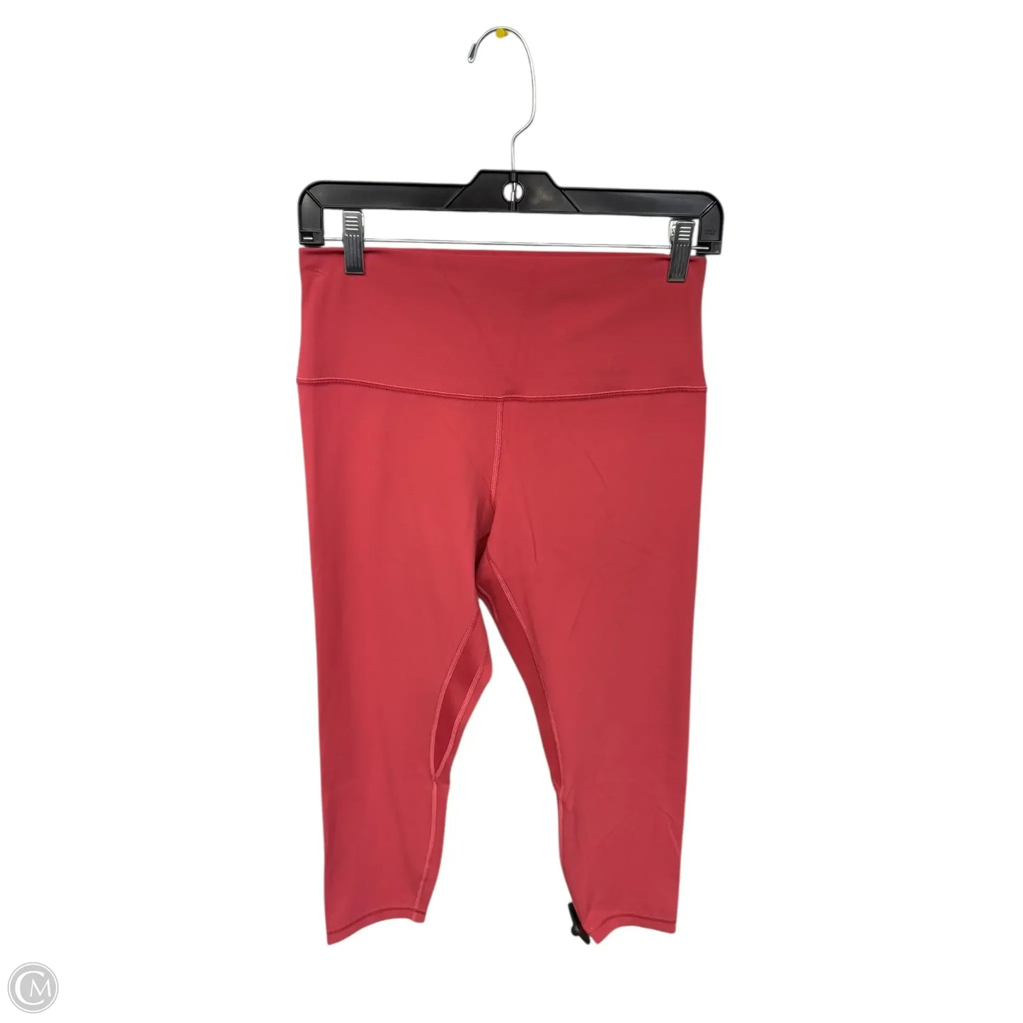 Athletic Capris By Lululemon In Pink, Size: 10