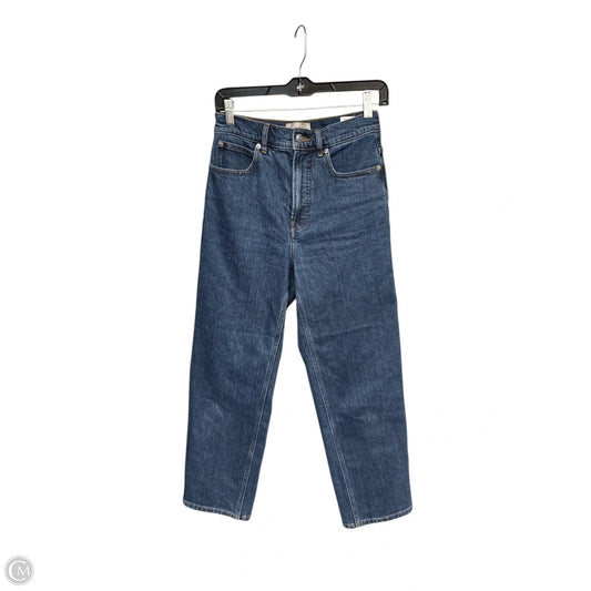 Jeans Straight By Everlane In Blue Denim, Size: 2