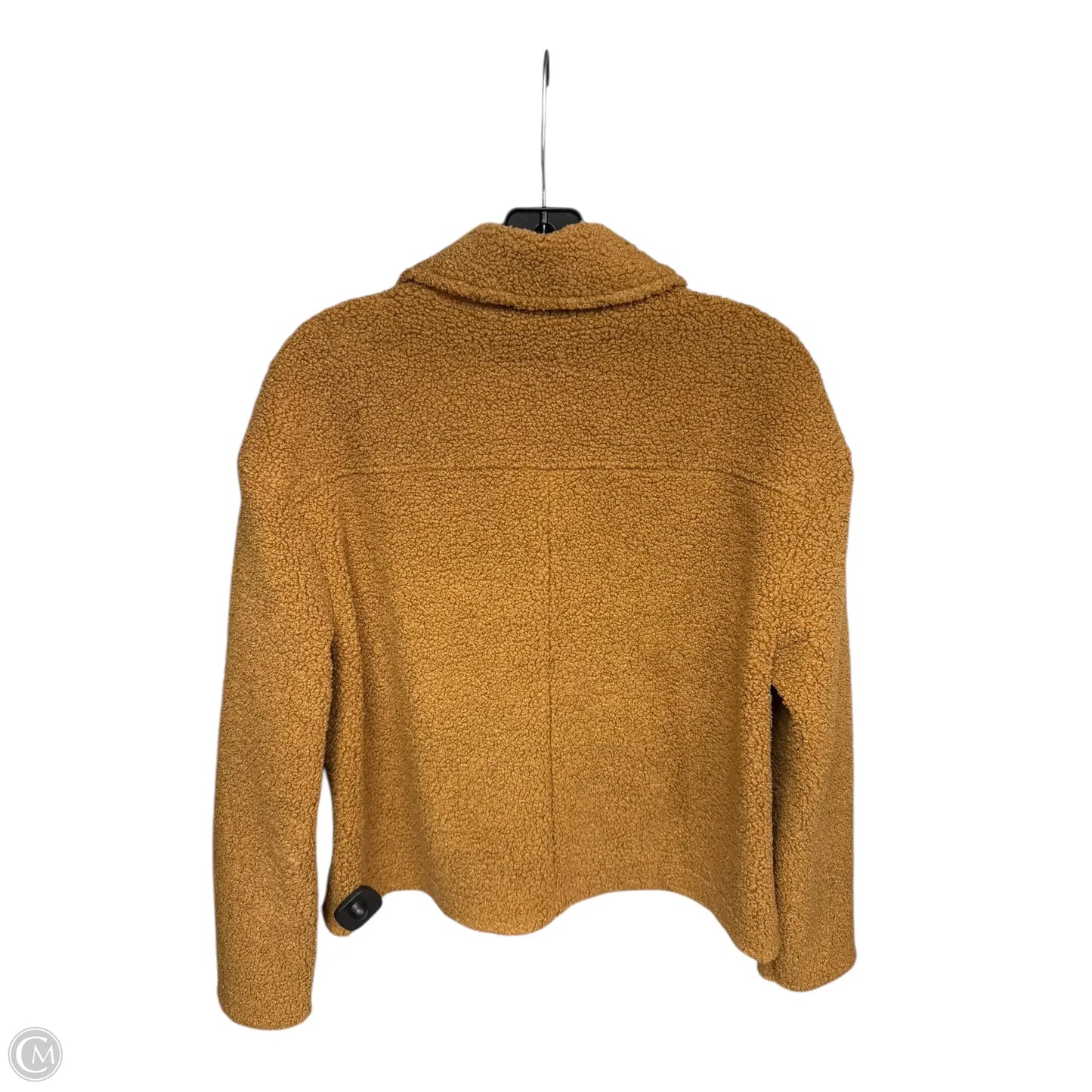 Jacket Faux Fur & Sherpa By Banana Republic In Brown, Size: S