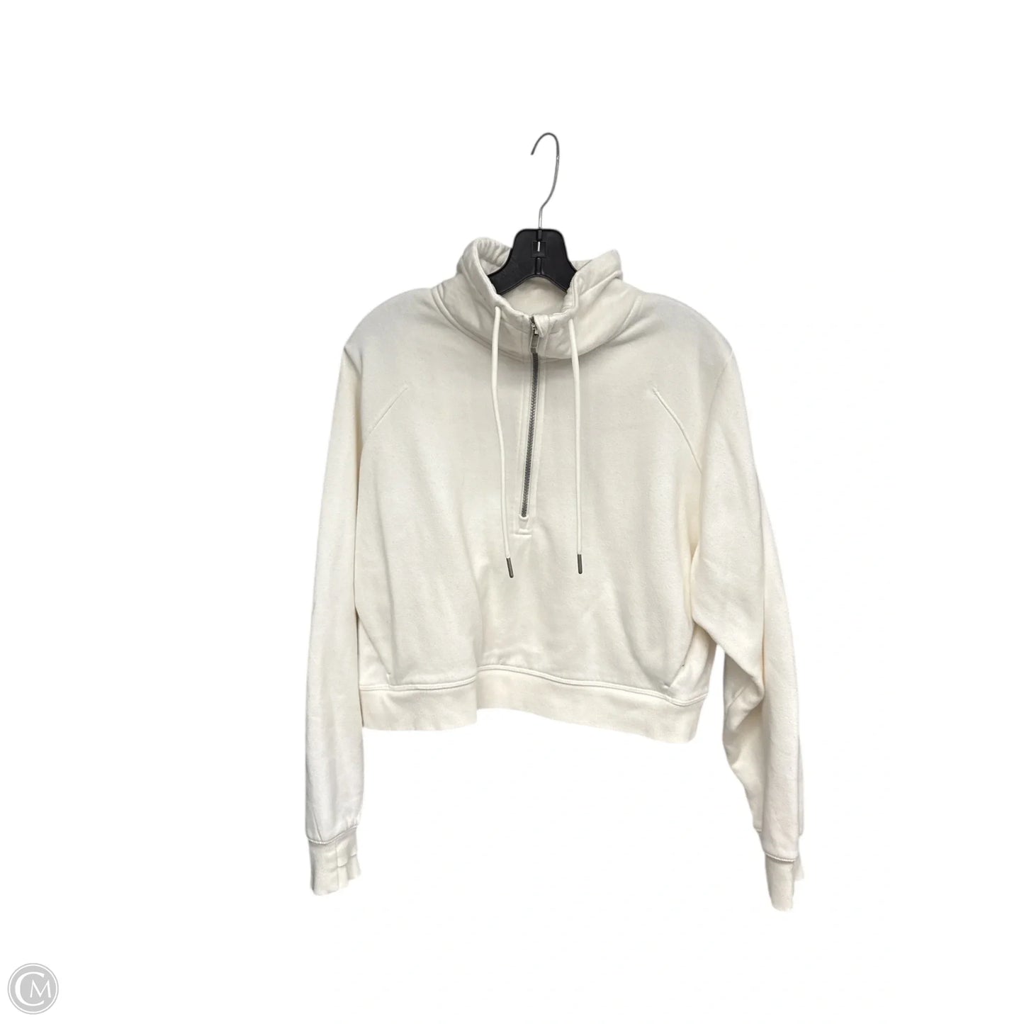 Athletic Sweatshirt Crewneck By All In Motion In White, Size: L