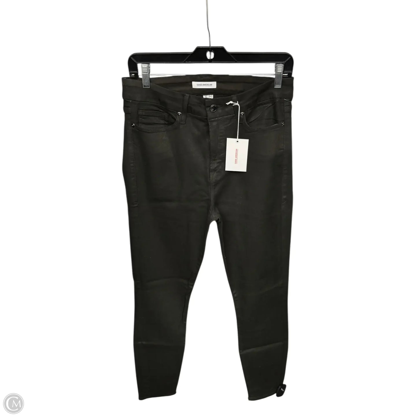 Jeans Skinny By Good American In Green, Size: 14