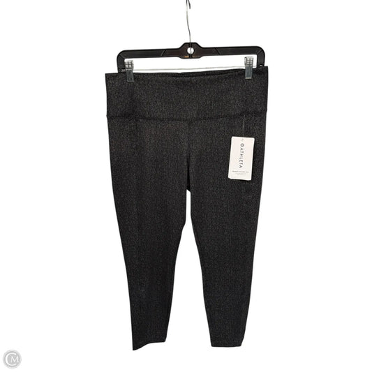 Athletic Leggings By Athleta In Brown, Size: L