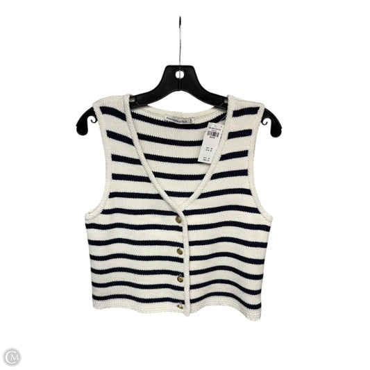 Top Sleeveless By Abercrombie And Fitch In Cream, Size: S