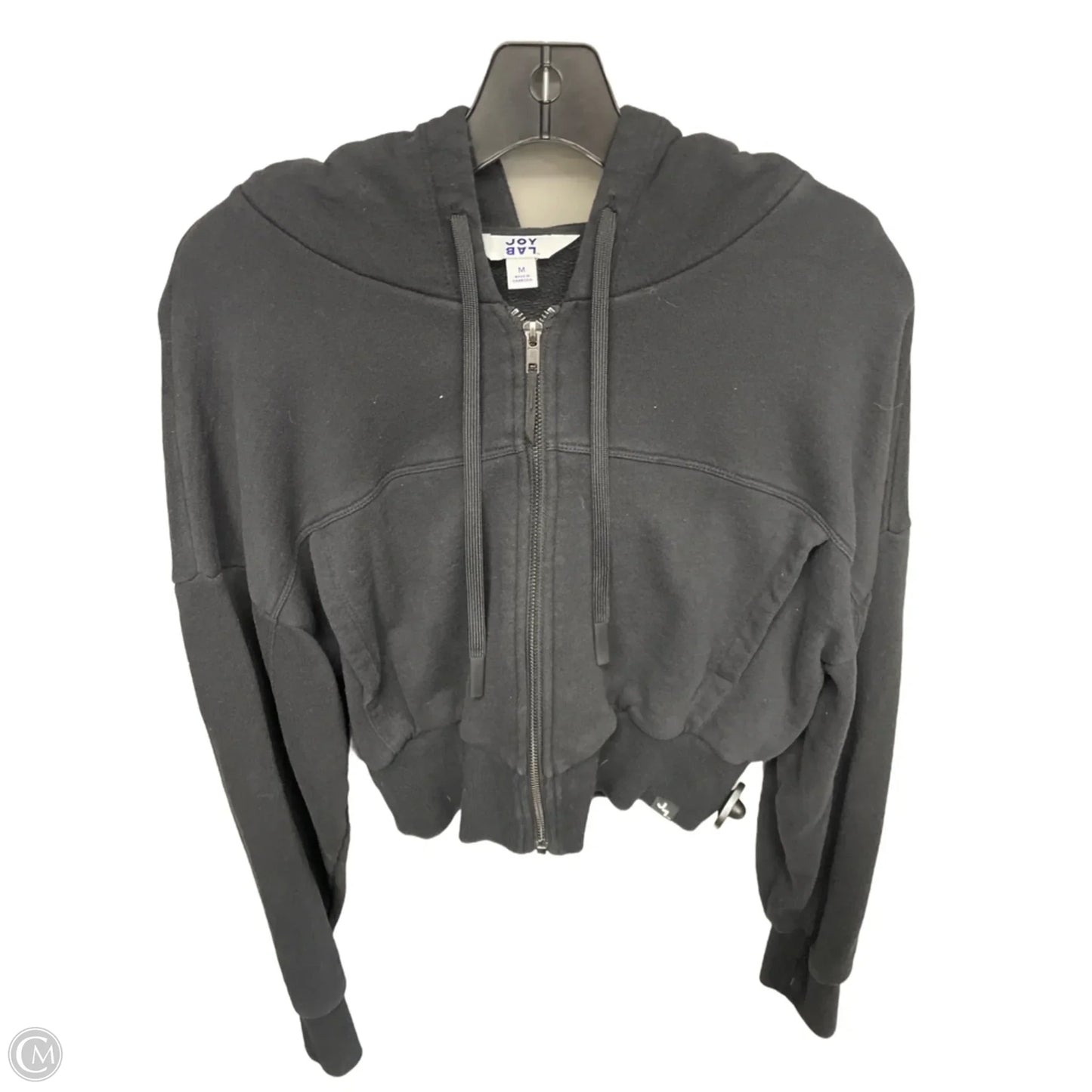 Athletic Sweatshirt Hoodie By Joy Lab In Black, Size: M