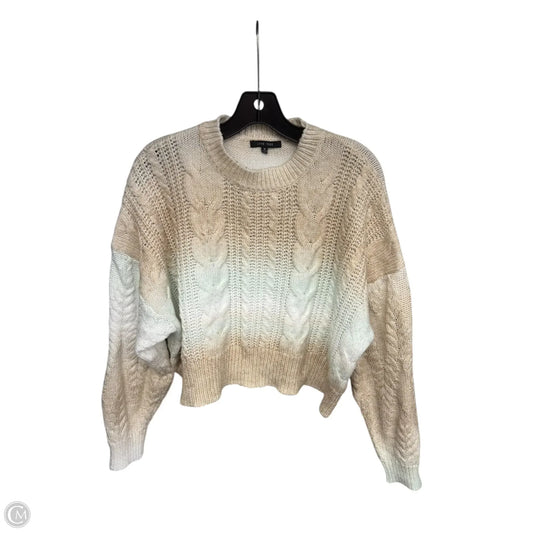Sweater By Love Tree In Tan, Size: M