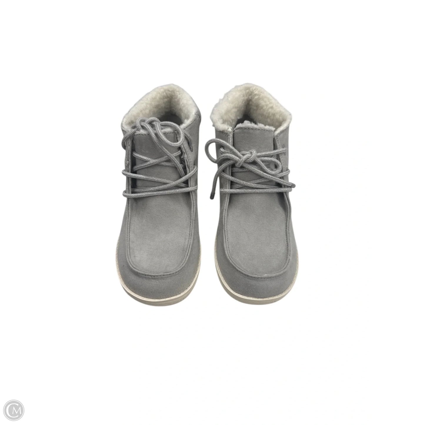 Shoes Sneakers By So In Grey, Size: 6