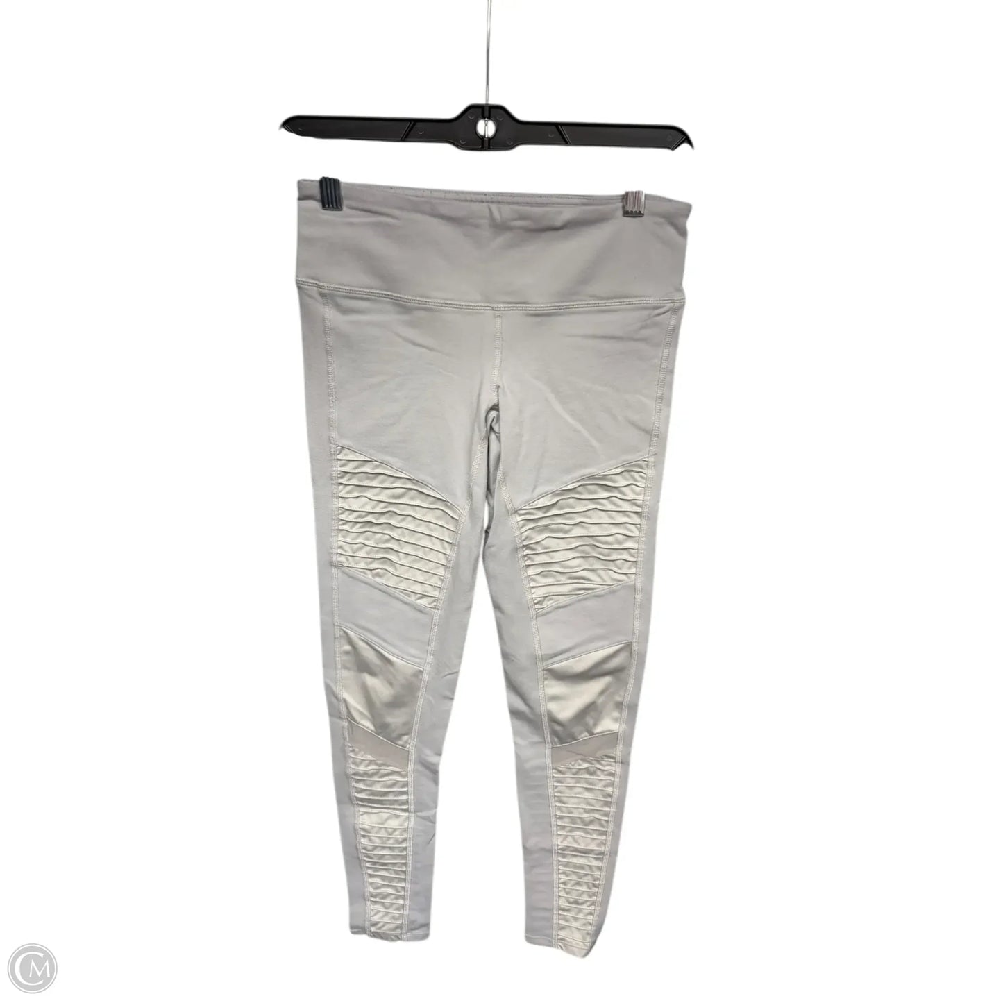 Athletic Leggings By Alo In Grey, Size: S