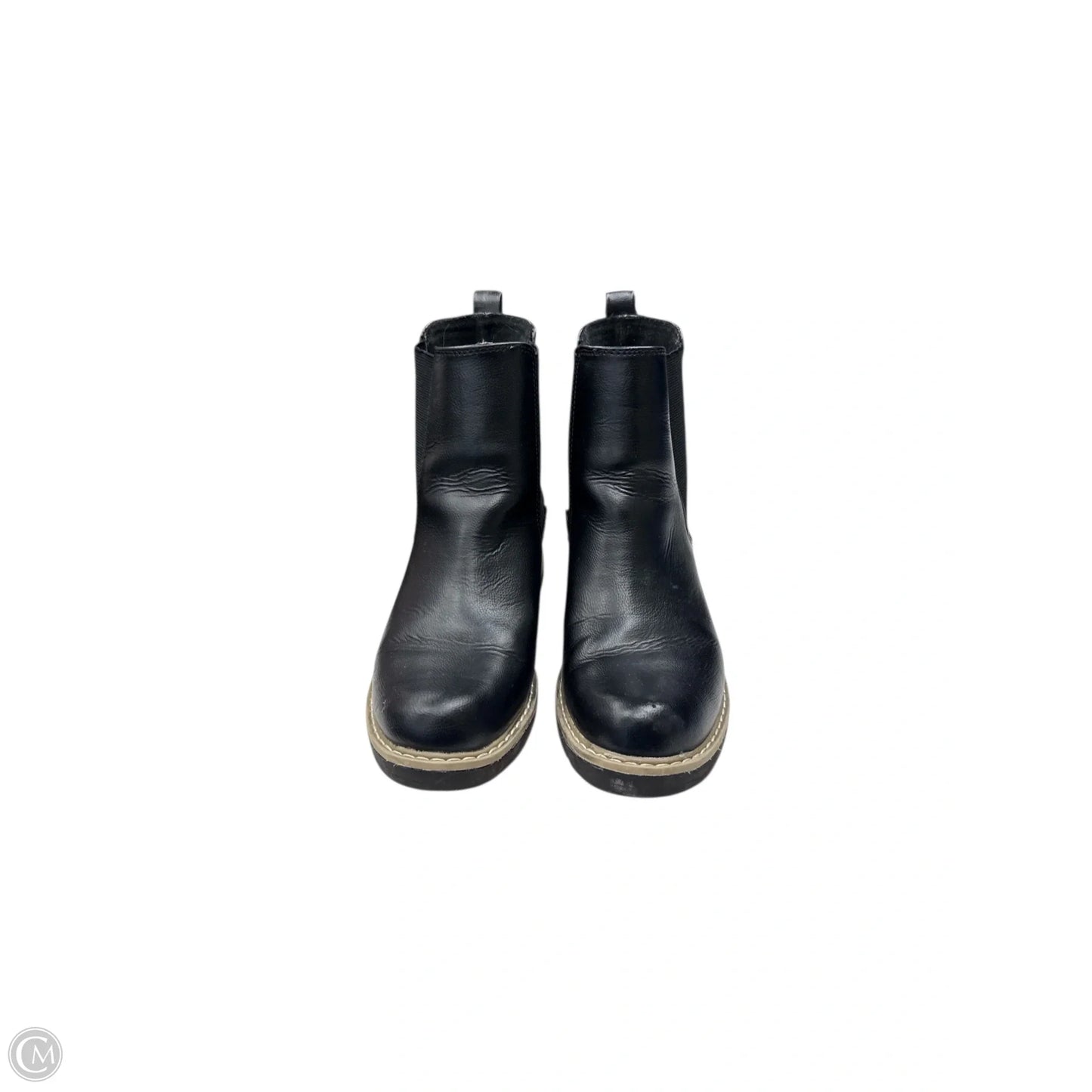 Boots Ankle Heels By Universal Thread In Black, Size: 6