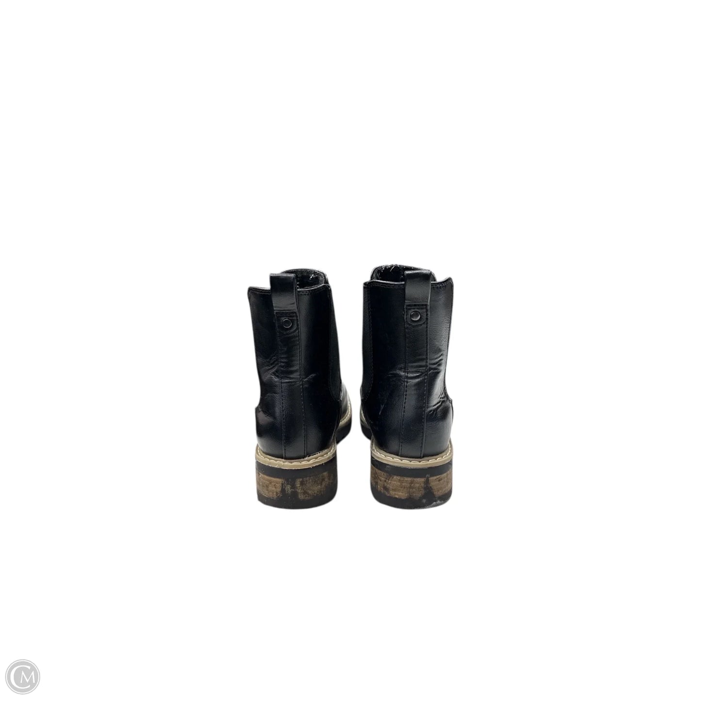 Boots Ankle Heels By Universal Thread In Black, Size: 6