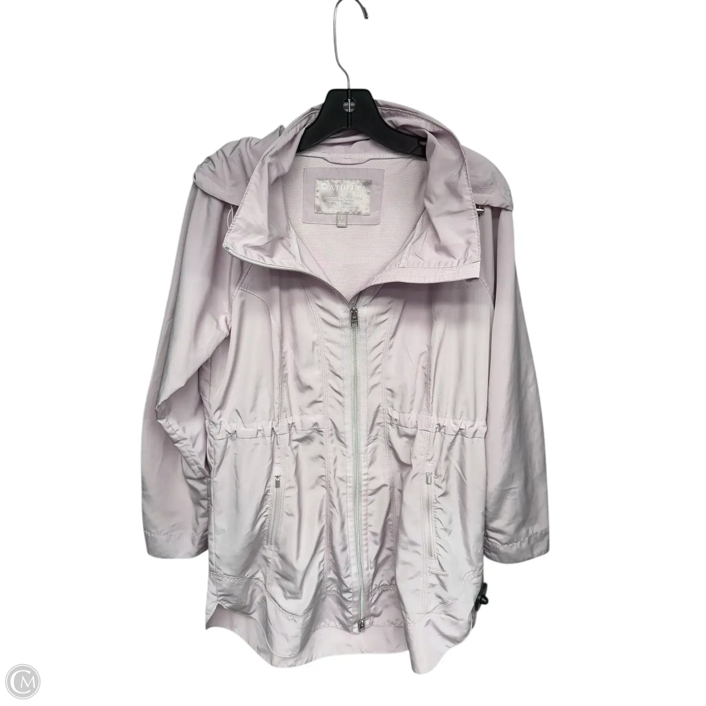 Jacket Windbreaker By Athleta In Pink, Size: S