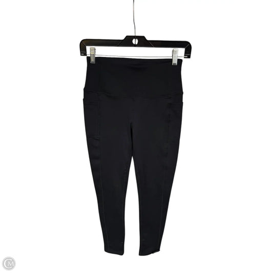 Athletic Leggings By Skechers In Black, Size: S