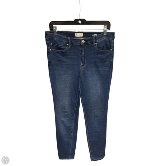 Jeans Skinny By Nicole By Nicole Miller In Blue, Size: 12
