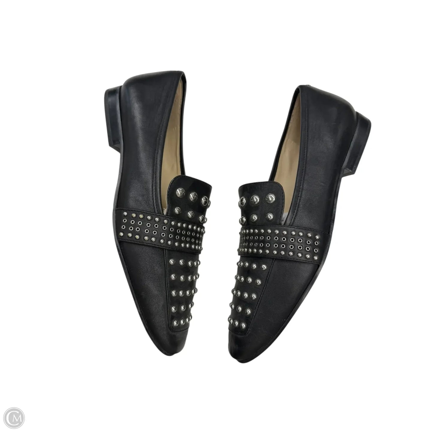 Shoes Flats By Sam Edelman In Black & Silver, Size: 10