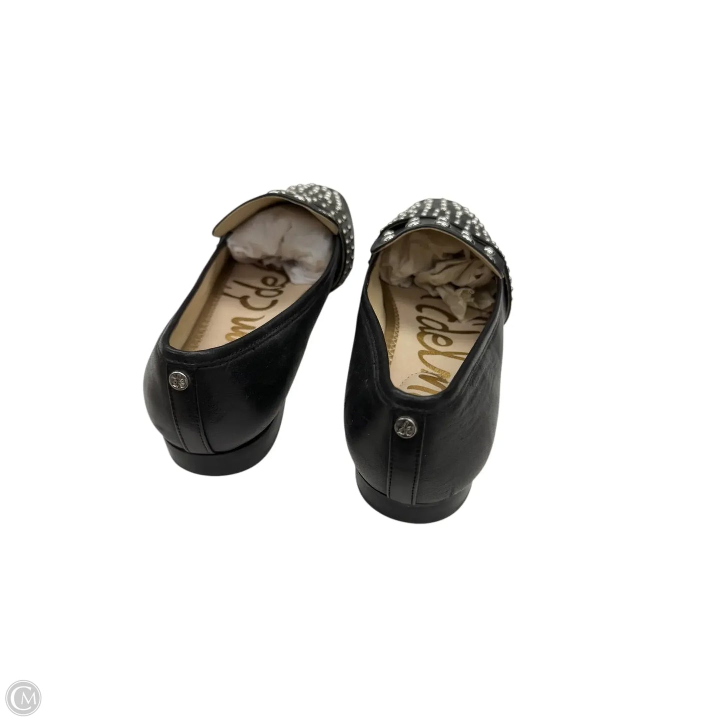 Shoes Flats By Sam Edelman In Black & Silver, Size: 10