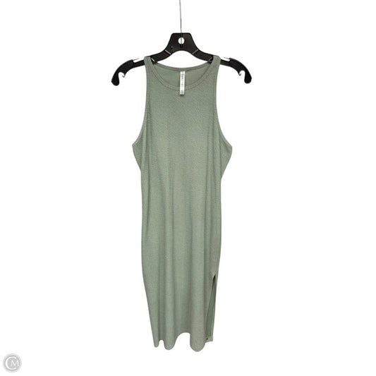 Dress Casual Maxi By Fabletics In Green, Size: M