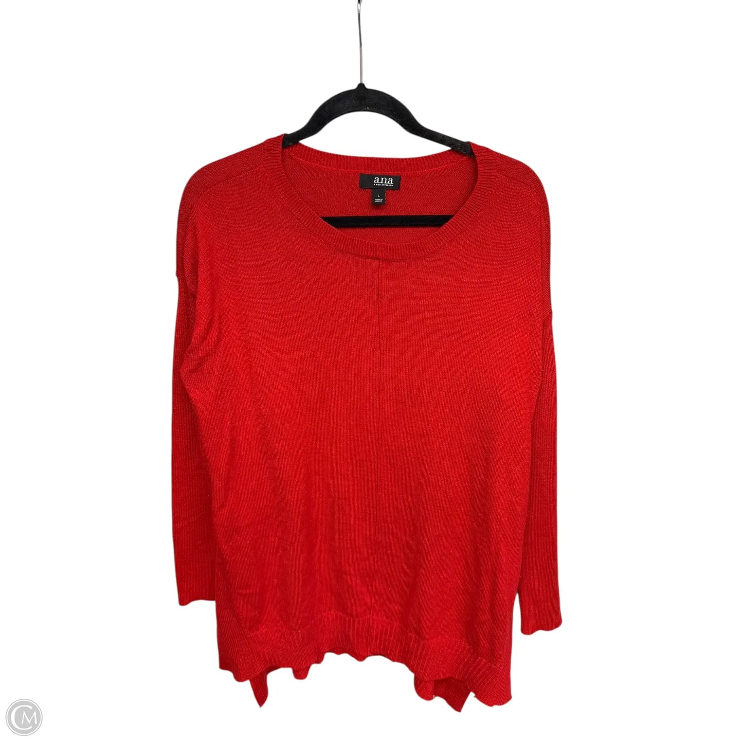 Sweater By Ana In Red, Size: L