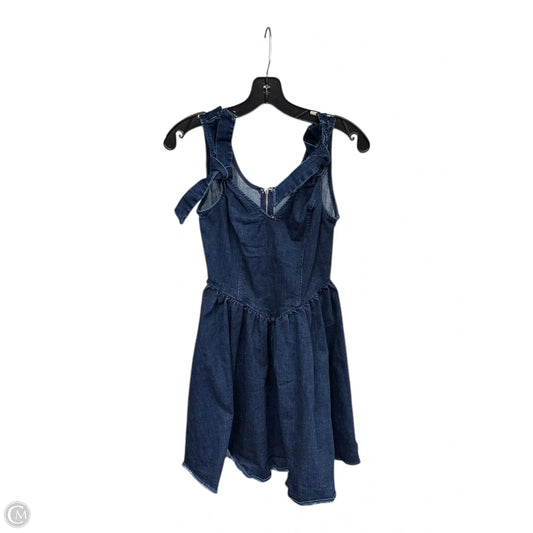 Dress Casual Short By Flying Tomato In Blue, Size: S