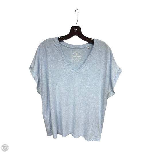 Top Short Sleeve By Tommy Bahama In Blue, Size: L
