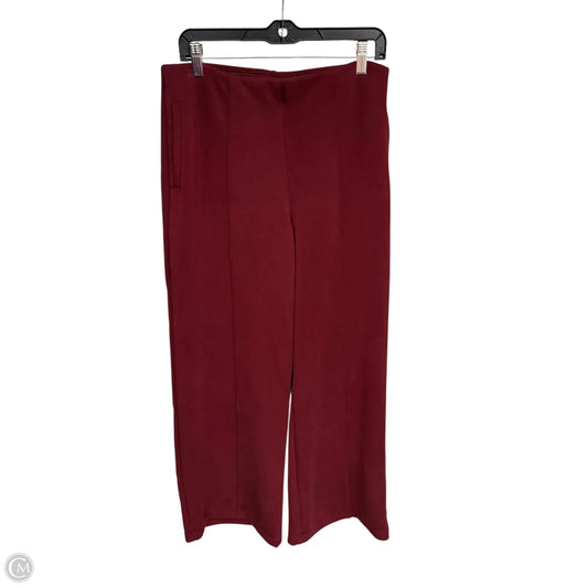 Athletic Pants By A New Day In Maroon, Size: M