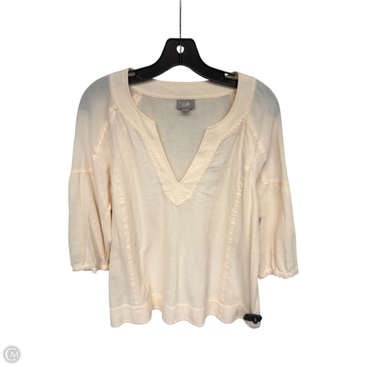Tunic 3/4 Sleeve By J. Jill In Pink, Size: S