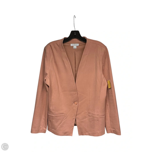 Blazer By Liz Claiborne In Pink, Size: L