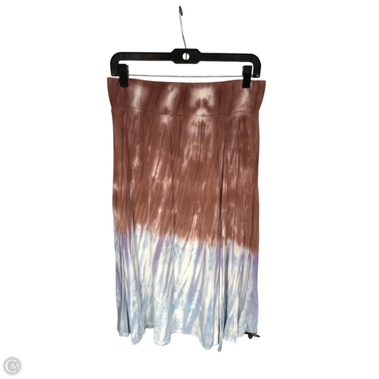 Skirt Maxi By Chaser In Blue & Pink, Size: M
