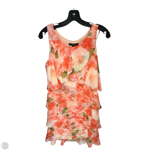 Dress Party Midi By Style And Company In Orange, Size: 4