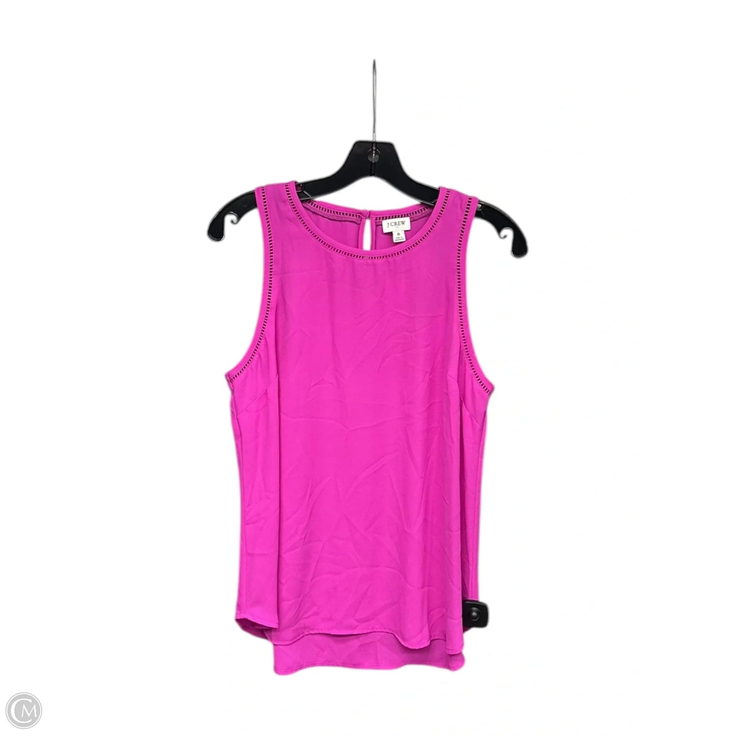 Top Sleeveless By J. Crew In Pink, Size: 6