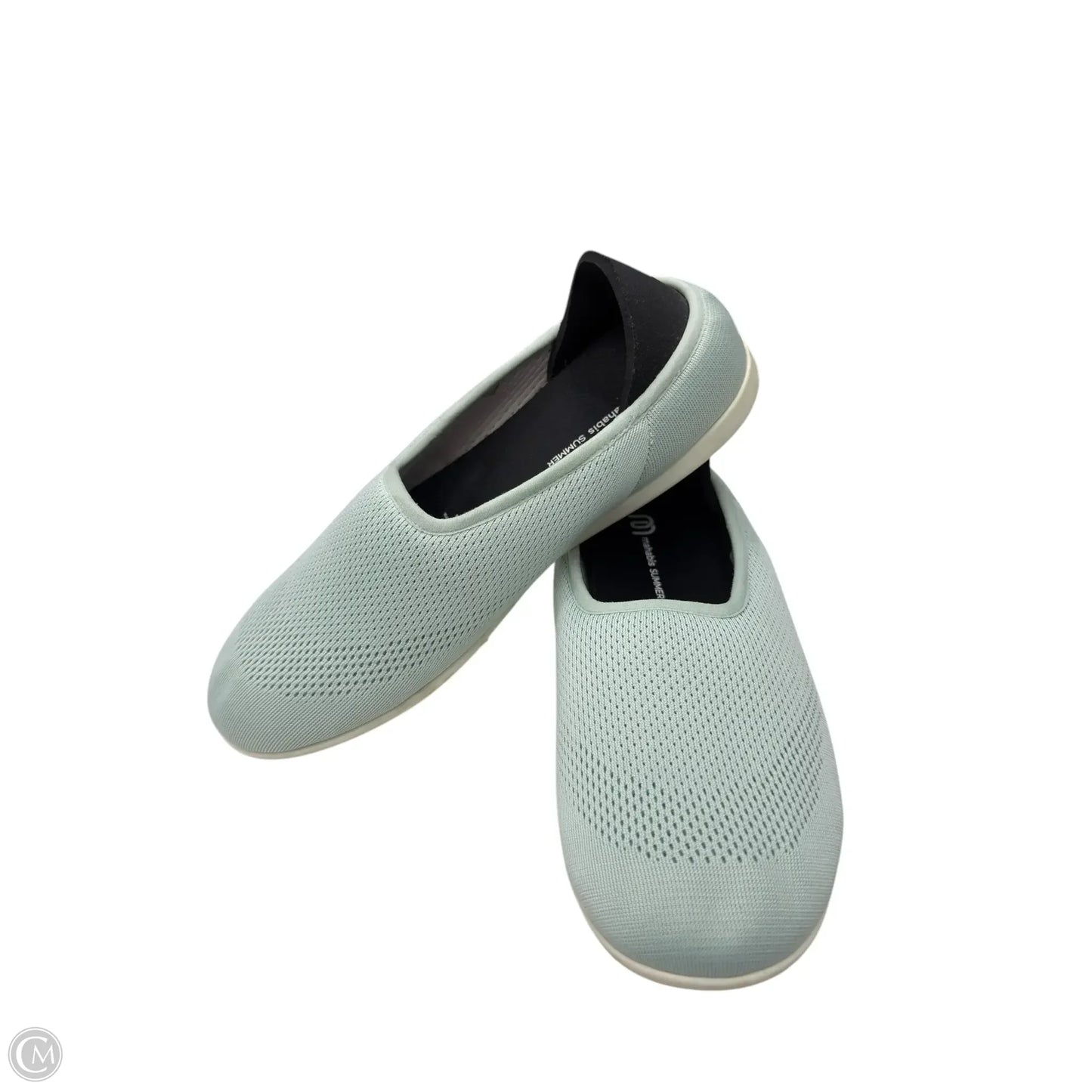Shoes Flats By Clothes Mentor In Green, Size: 6.5
