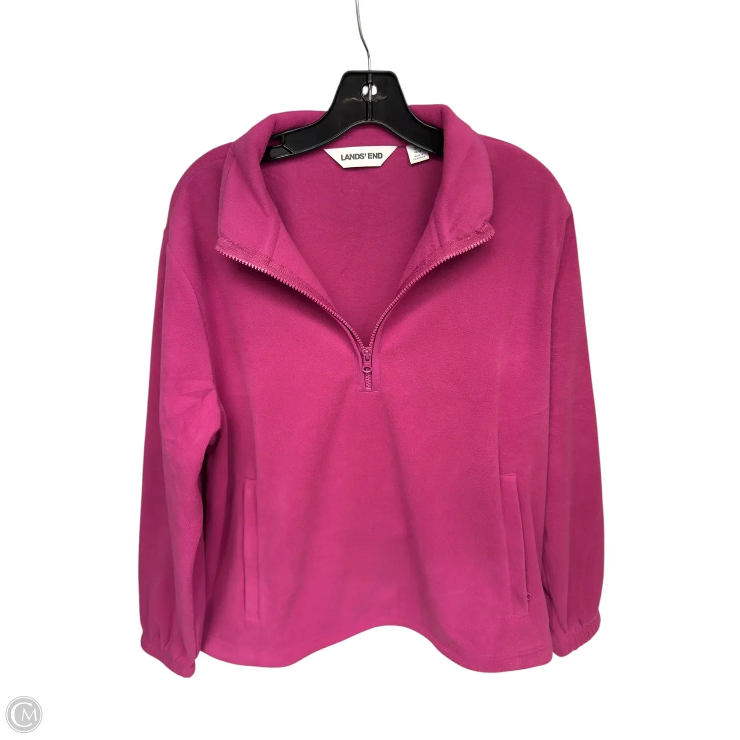 Sweater By Lands End In Purple, Size: M