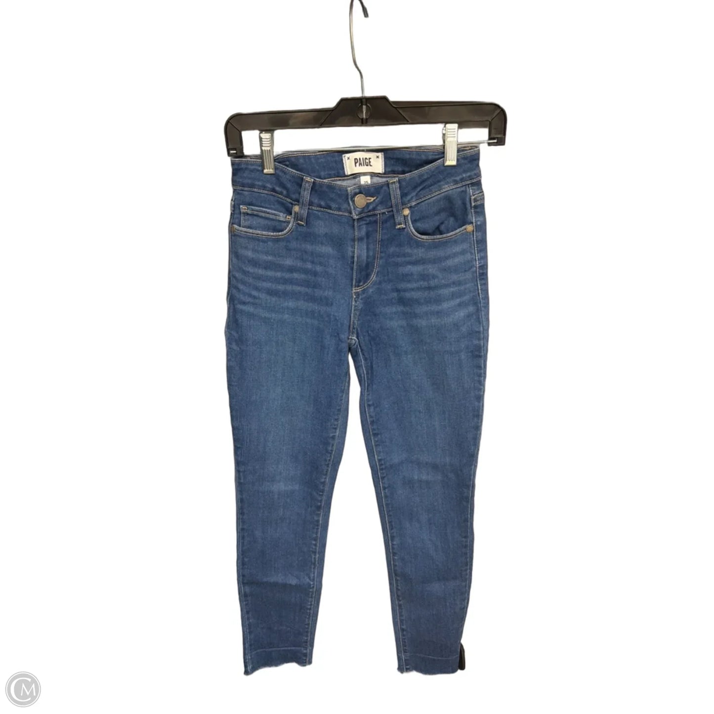Jeans Skinny By Paige In Blue Denim, Size: 2