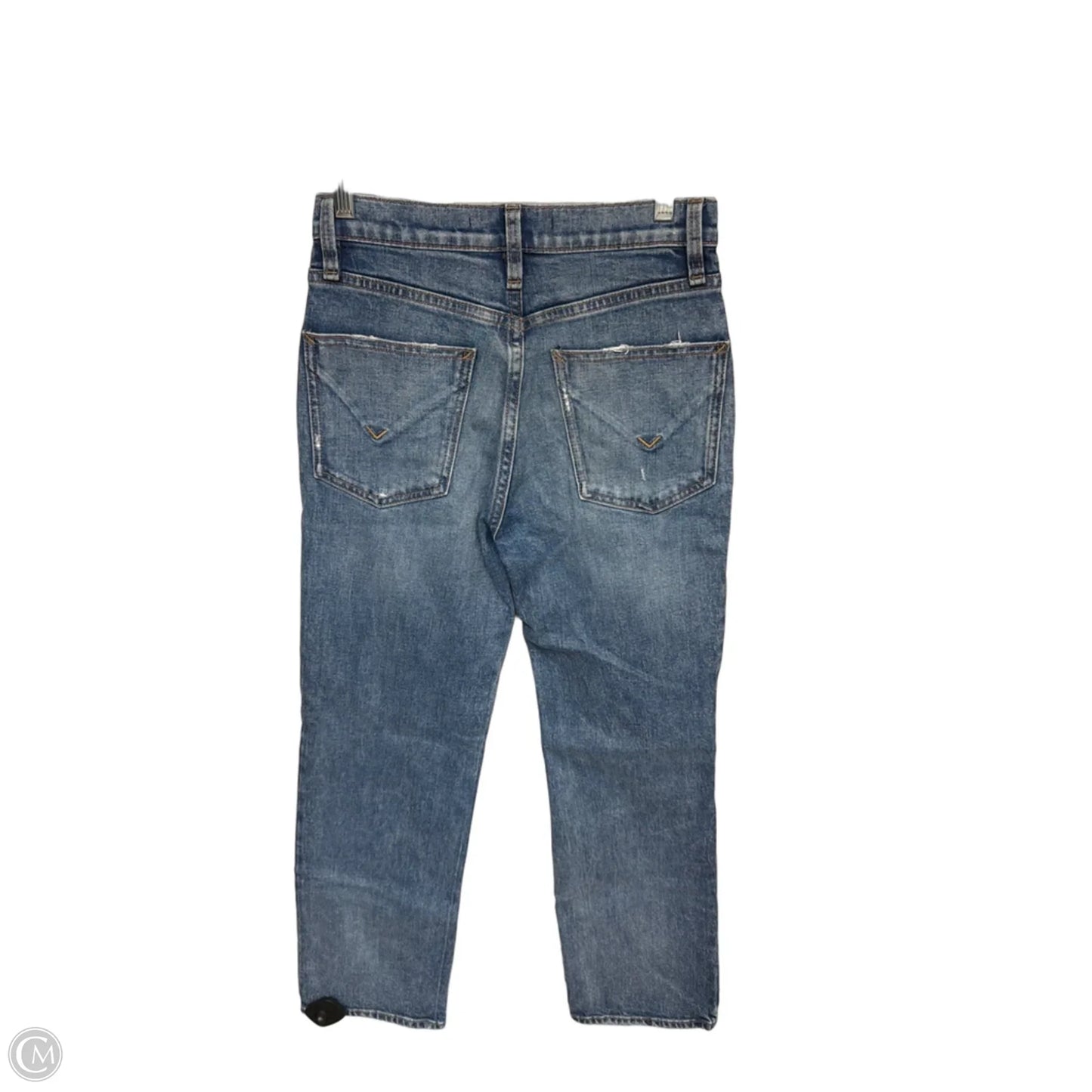 Jeans Straight By Hudson In Blue Denim, Size: 24