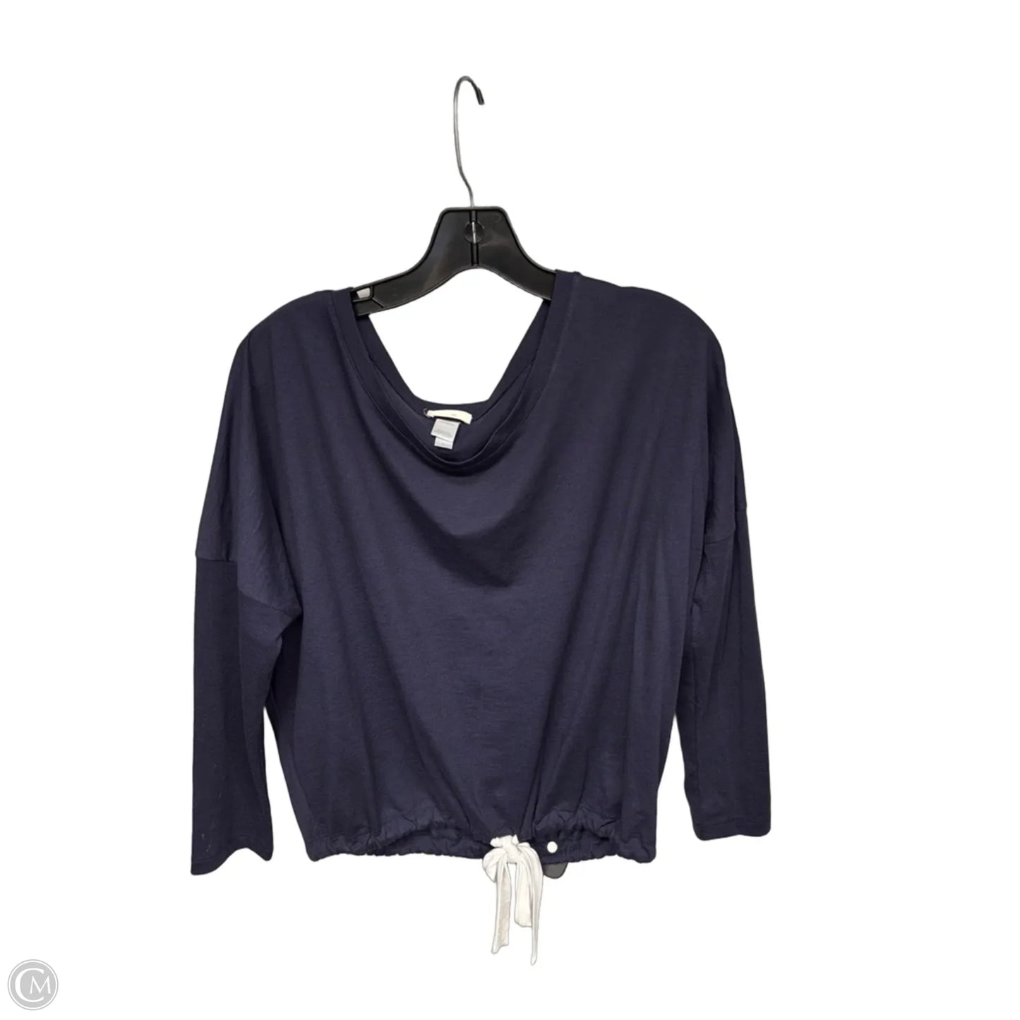 Top Long Sleeve By Eberjey In Navy, Size: Sp