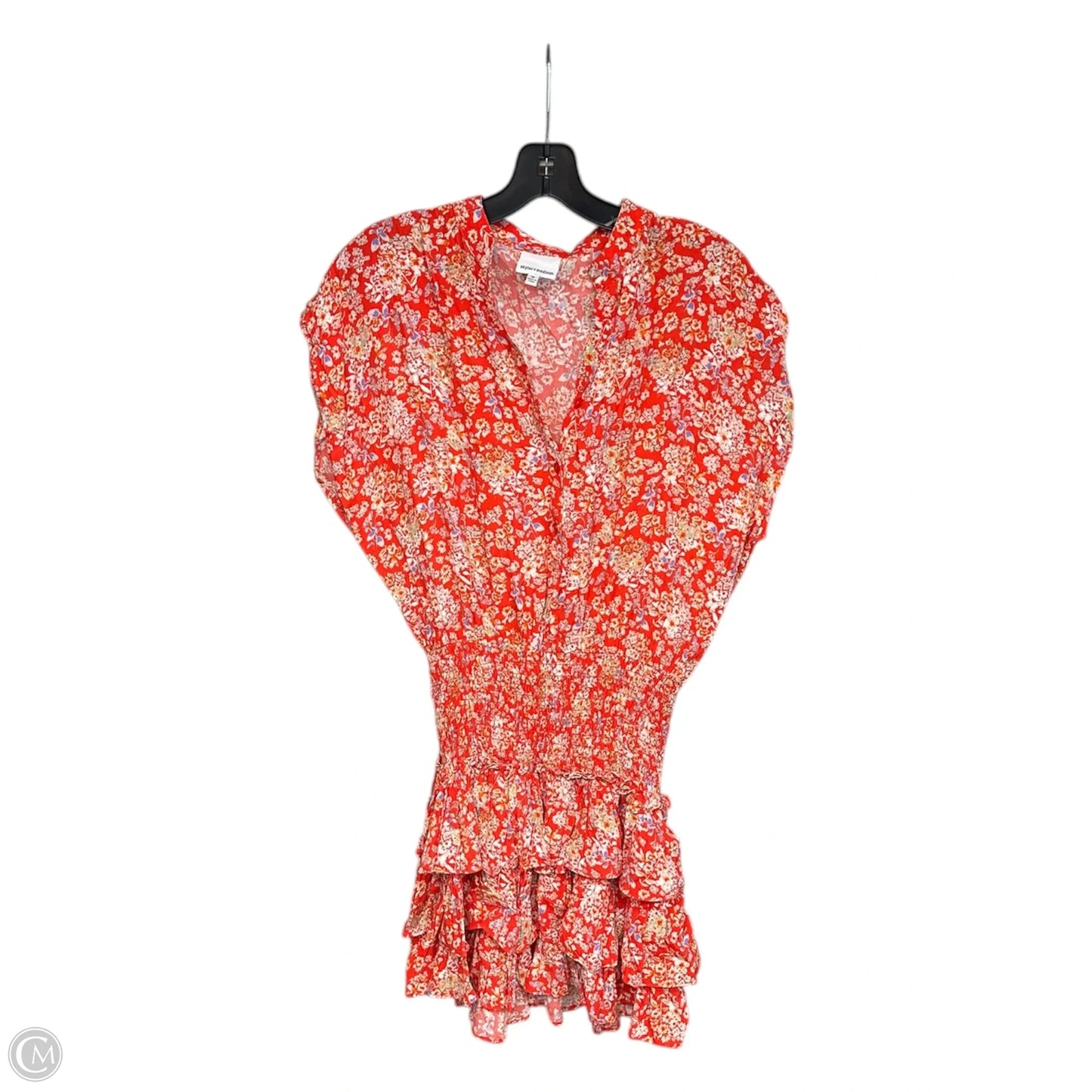 Dress Casual Short By Clothes Mentor In Orange, Size: M